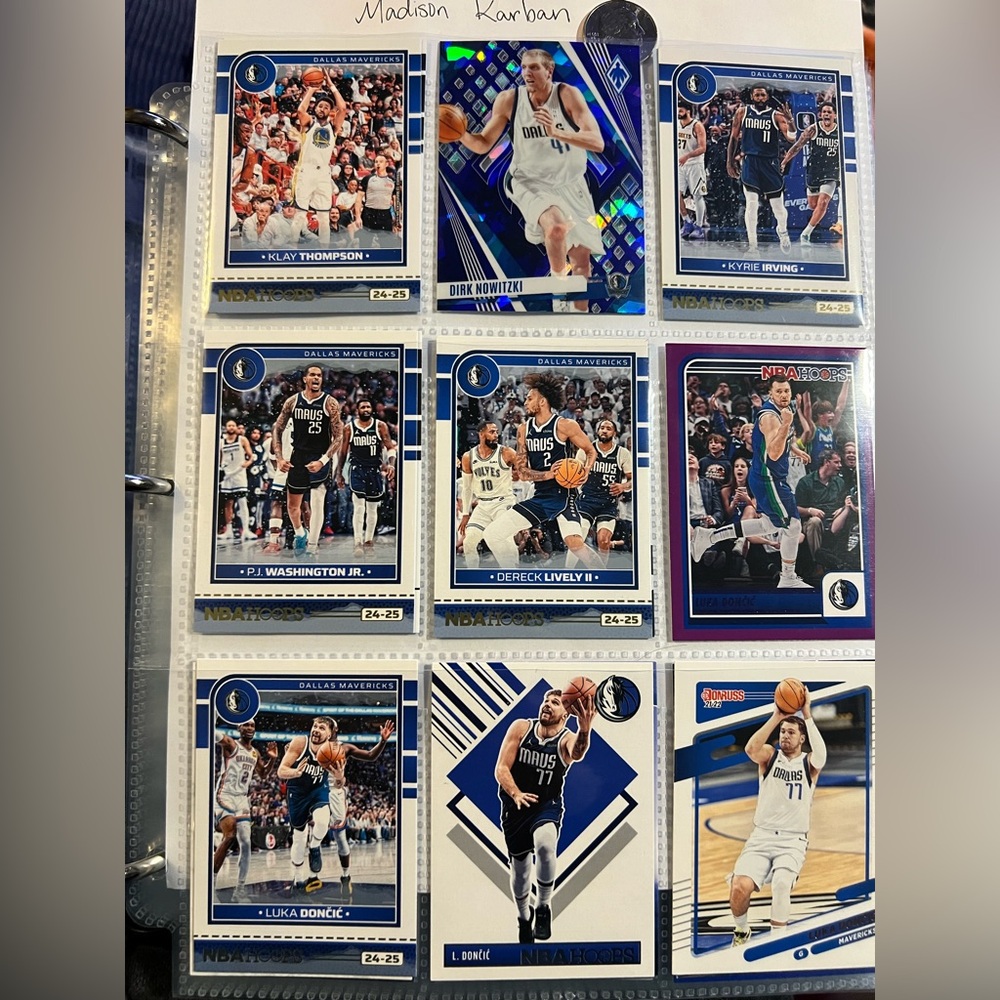 Dallas Mavericks Trading Cards